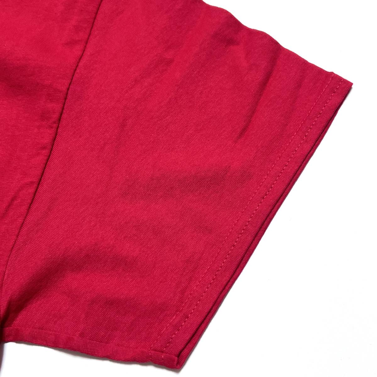 訳あり 9枚セット GILDAN ウルトラコットン 半袖 Tシャツ XL レッド ギルダン 赤 無地 大きいサイズ まとめ売り 卸売 未使用 #noca0219_画像5