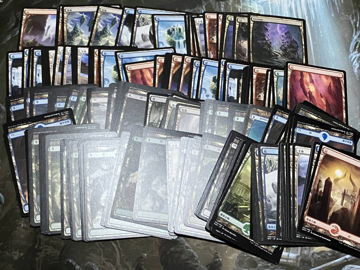 MTG フルアート基本土地 大量 まとめ売り ゼンディカー他_画像2