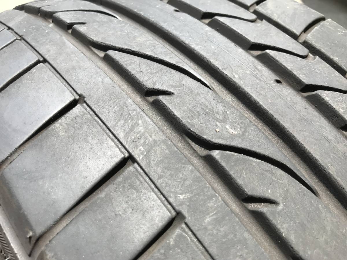 普利司通225 / 45R18 POTENZA RE050A二手套裝Potenza毛刺槽    原文:ブリヂストン 225/45R18 POTENZA RE050A 中古2本セット ポテンザ バリ溝