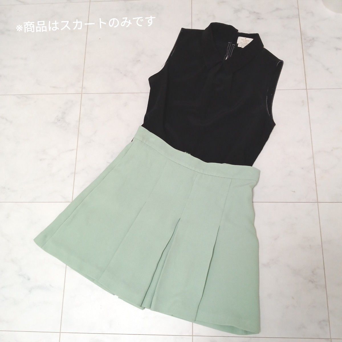 MIUMIU 爽やかなミントグリーンのミニスカート size40 Yahoo!フリマ（旧）-