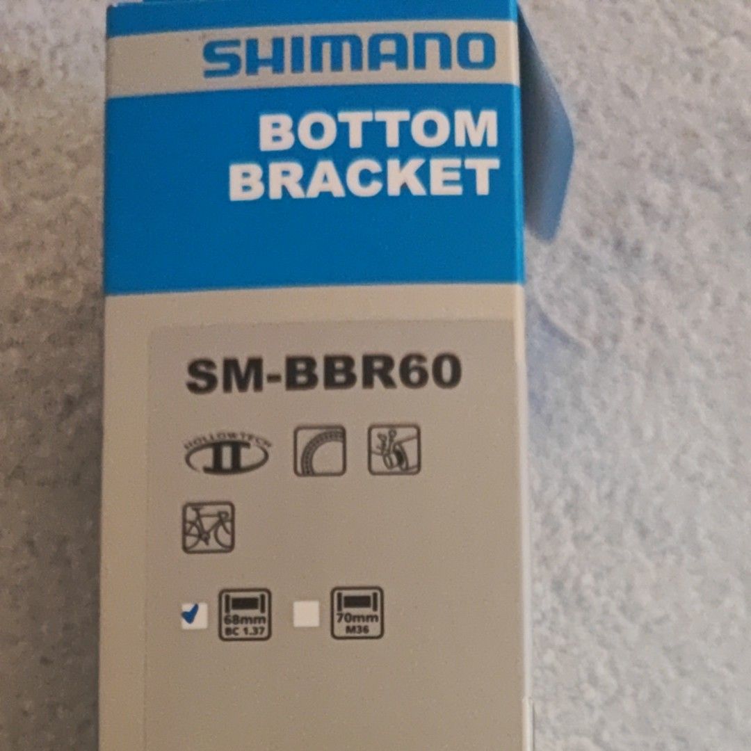シマノボトムブラケット パーツ SM-BBR60 70mm 新品未使用