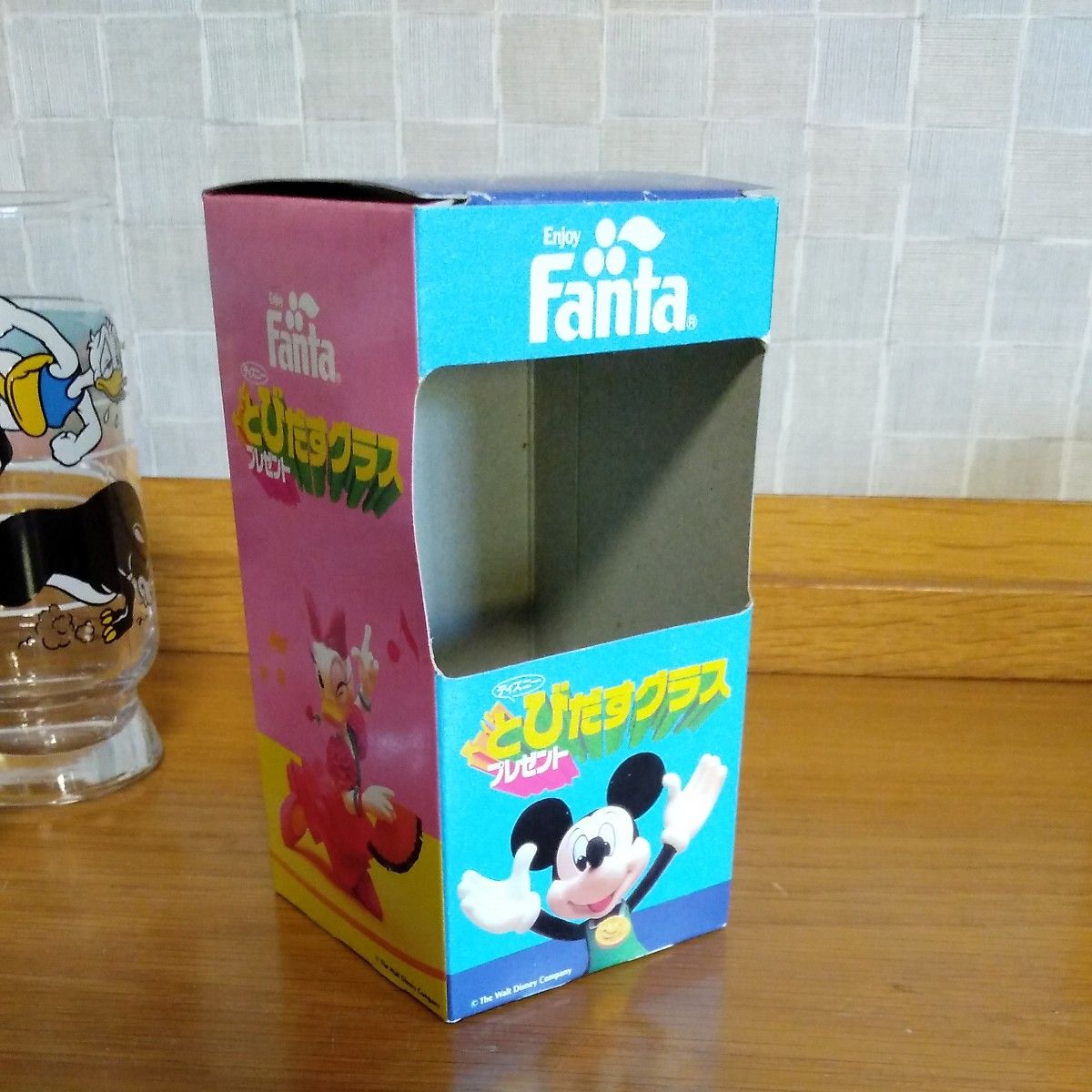 ディズニーとびだすグラス Fanta 二種5ケ