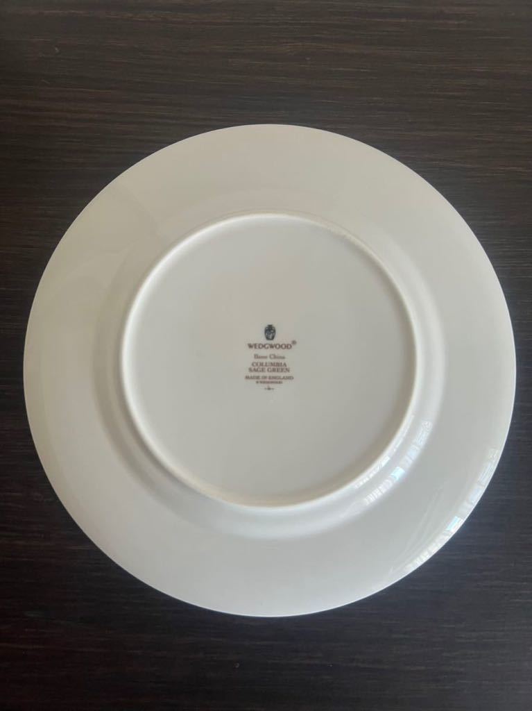 売れ筋がひクリスマスプレゼント! プレートWEDGWOOD コロンビアセージ