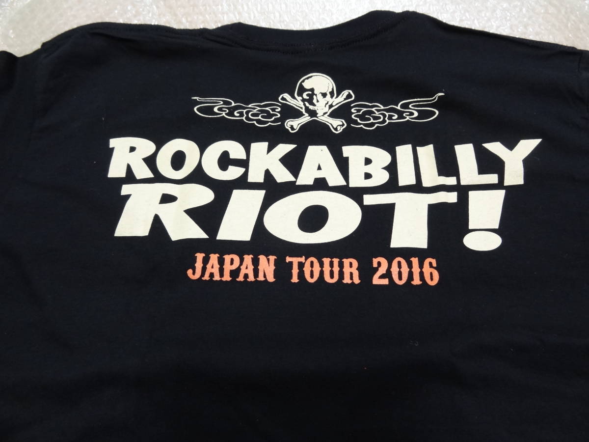 ブライアン・セッツァー Brian Setzer JAPAN TOUR 2016年 Ｔシャツ Sサイズ 未使用 2枚セット！_画像5