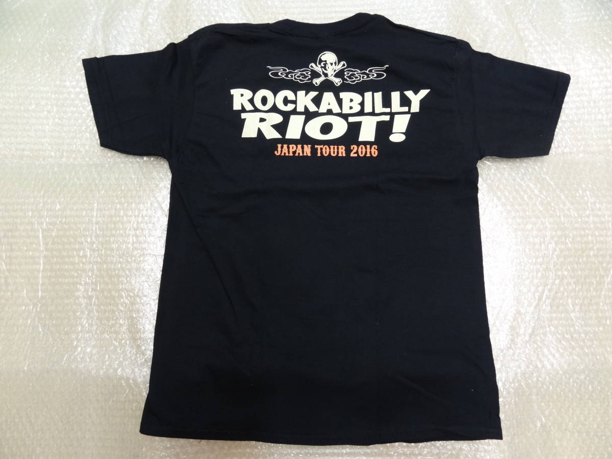 ブライアン・セッツァー Brian Setzer JAPAN TOUR 2016年 Ｔシャツ Sサイズ 未使用 2枚セット！_画像3