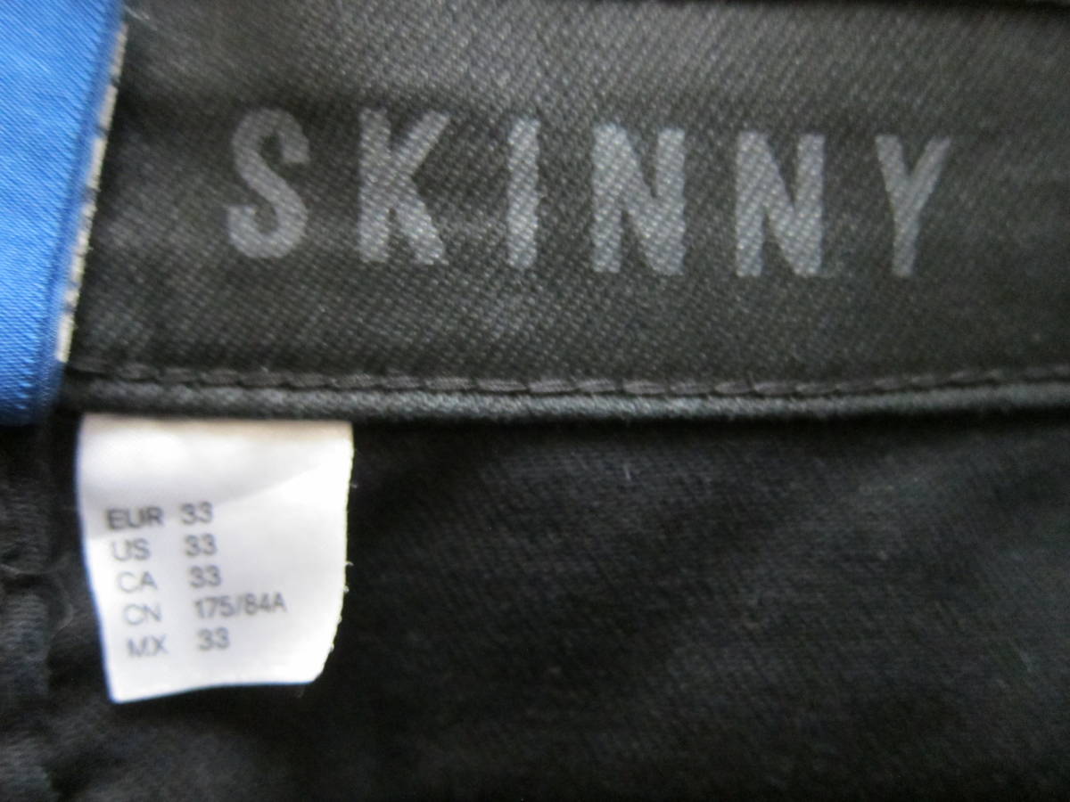 即決 H&M SKINNY ストレッチ パンツ ウェスト約84cm_画像7