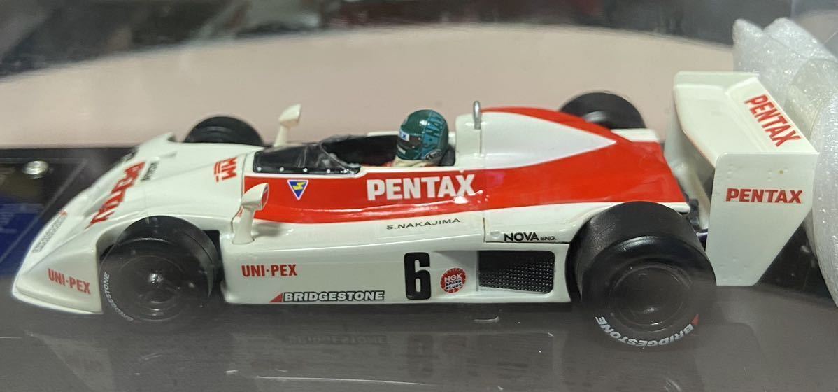 HEADWAY TEC 1/43 NOVA 532P BMW No.6 中嶋悟 1978 全日本F2選手権第7