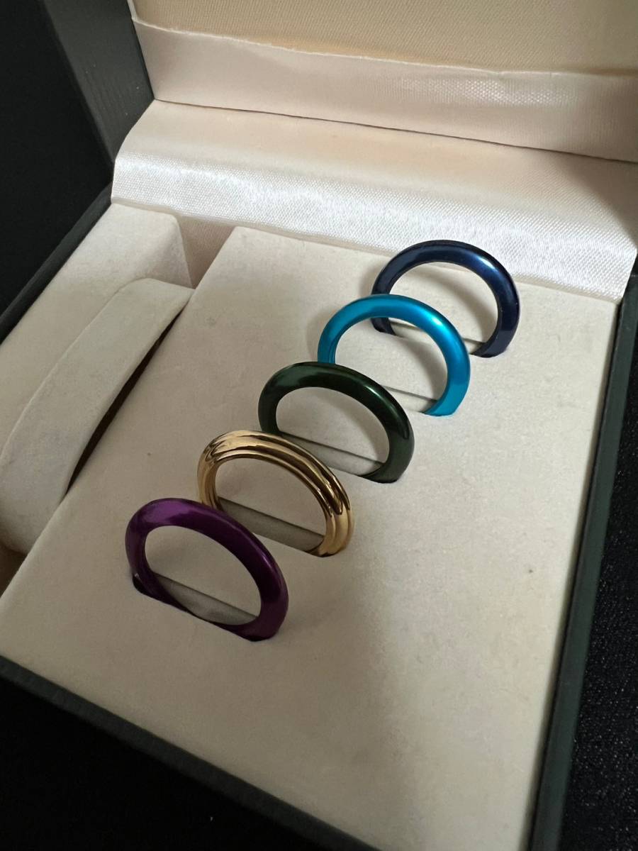 極美品/GUCCI/グッチ/チェンジベゼル/ベゼルのみ/5種/5色/箱付き