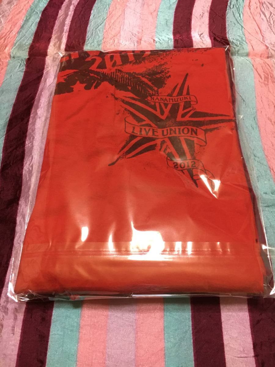 水樹奈々UNION-LIMITED Tシャツ レッド Sサイズ 「NANA MIZUKI LIVE UNION 2012」 青森会場限定_画像3