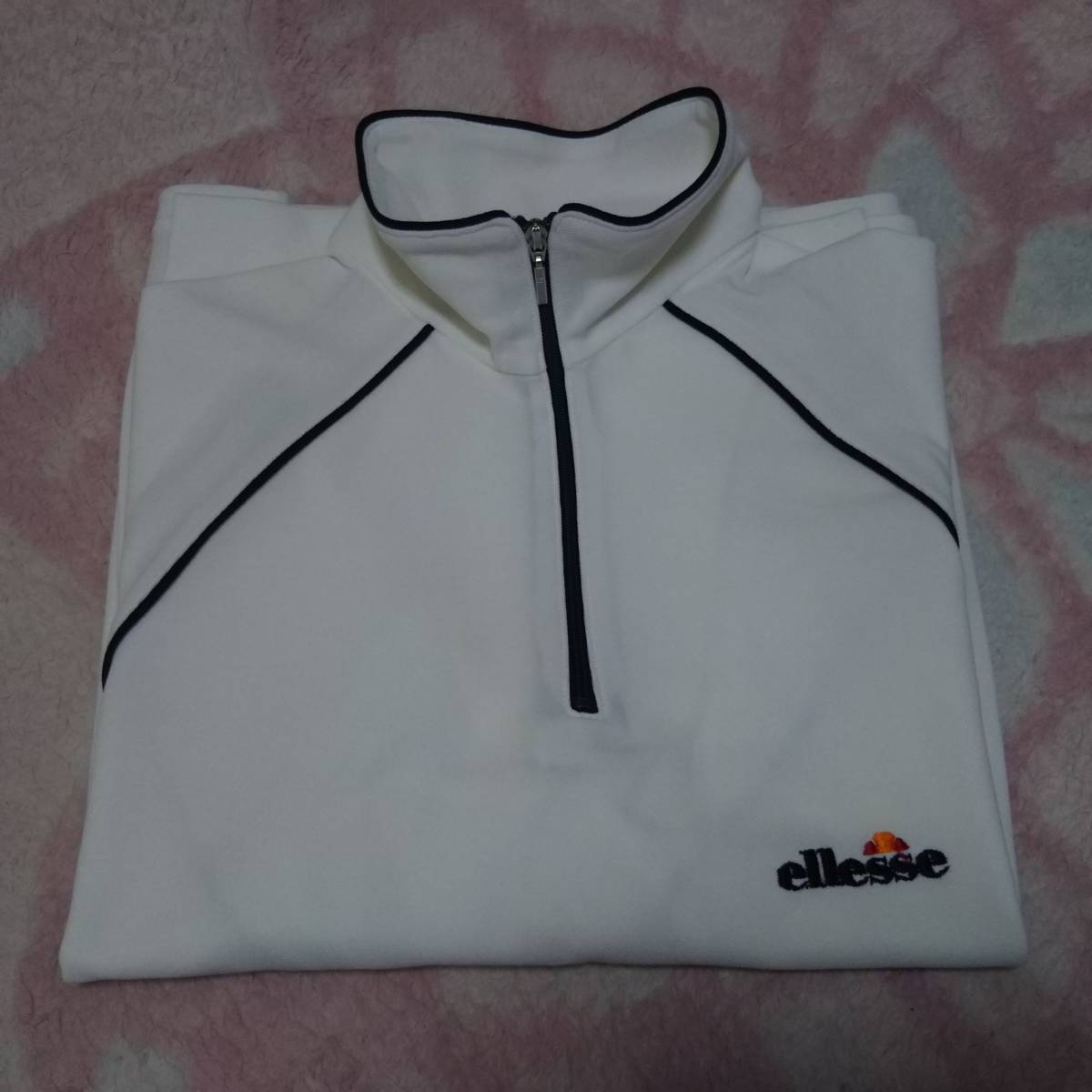 【ellesse エレッセ】 『ladies レディース wear ウェア』 Lサイズ ホワイト色♪♪♪ スポーツ ウォーキング ランニング☆☆☆_画像1