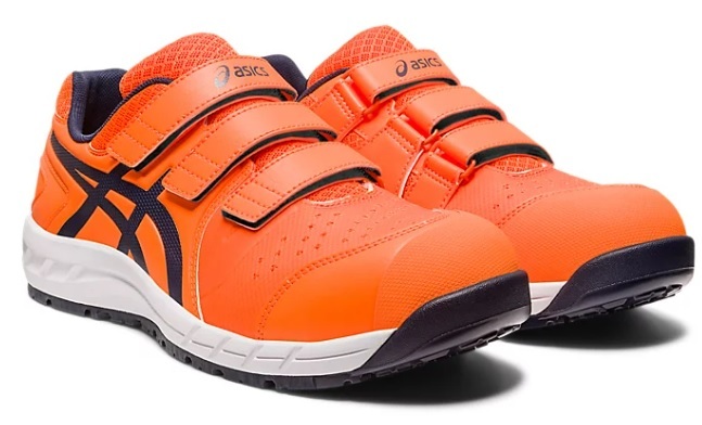 特価ブランド CP112-800　25.5ｃｍ　カラー（ショッキングオレンジ*ミッドナイト）　アシックス安全靴　新品（税込） 25.5cm