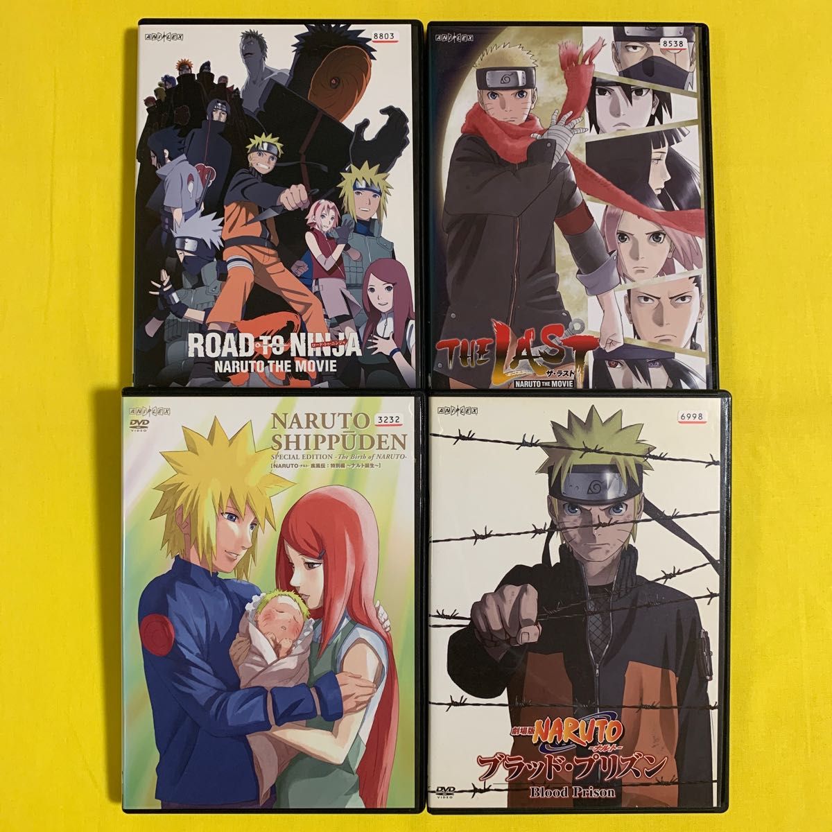 DVD NARUTO  4巻