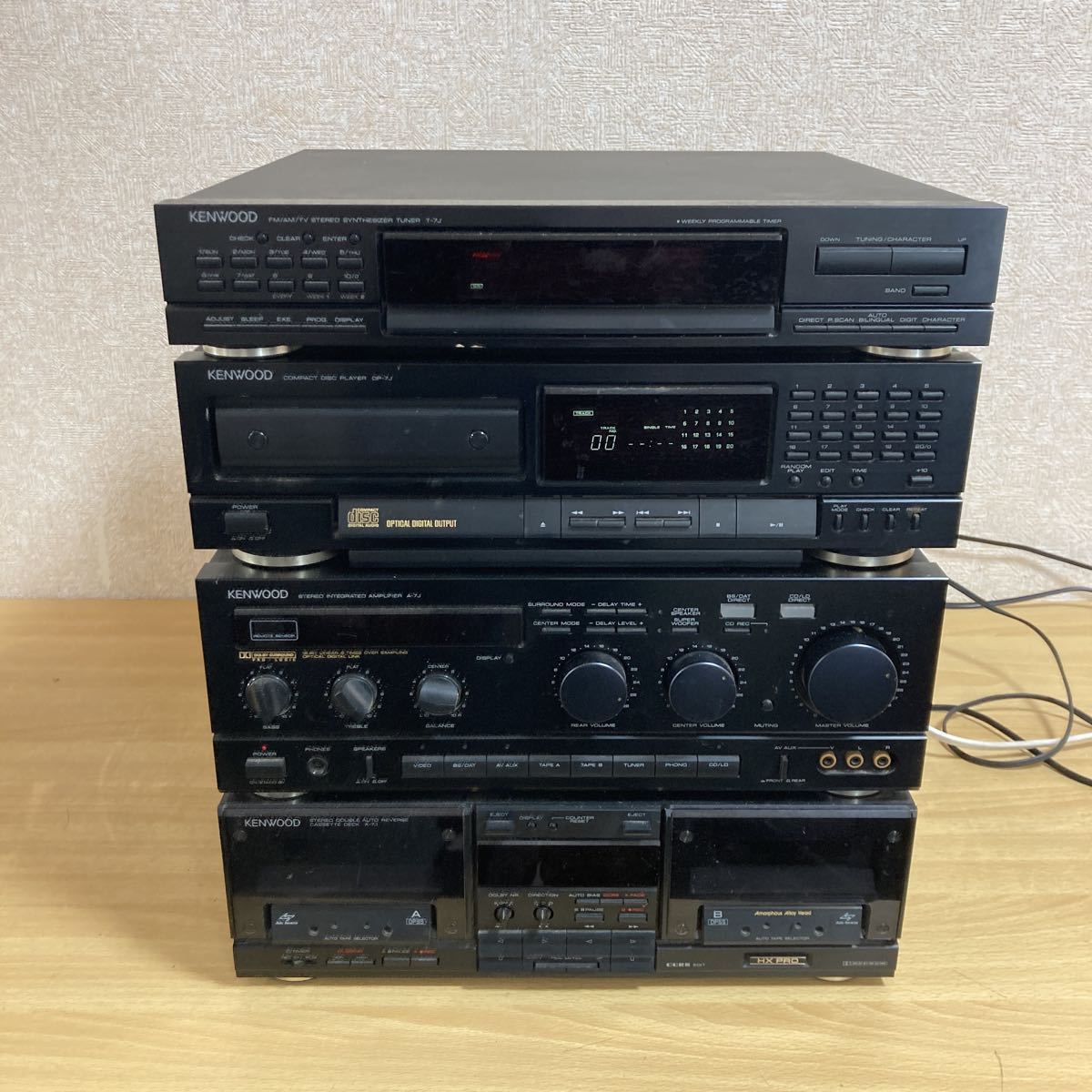 KENWOOD ケンウッド T-7J DP-7J A-7J X-7J S-7J チューナー プレーヤー