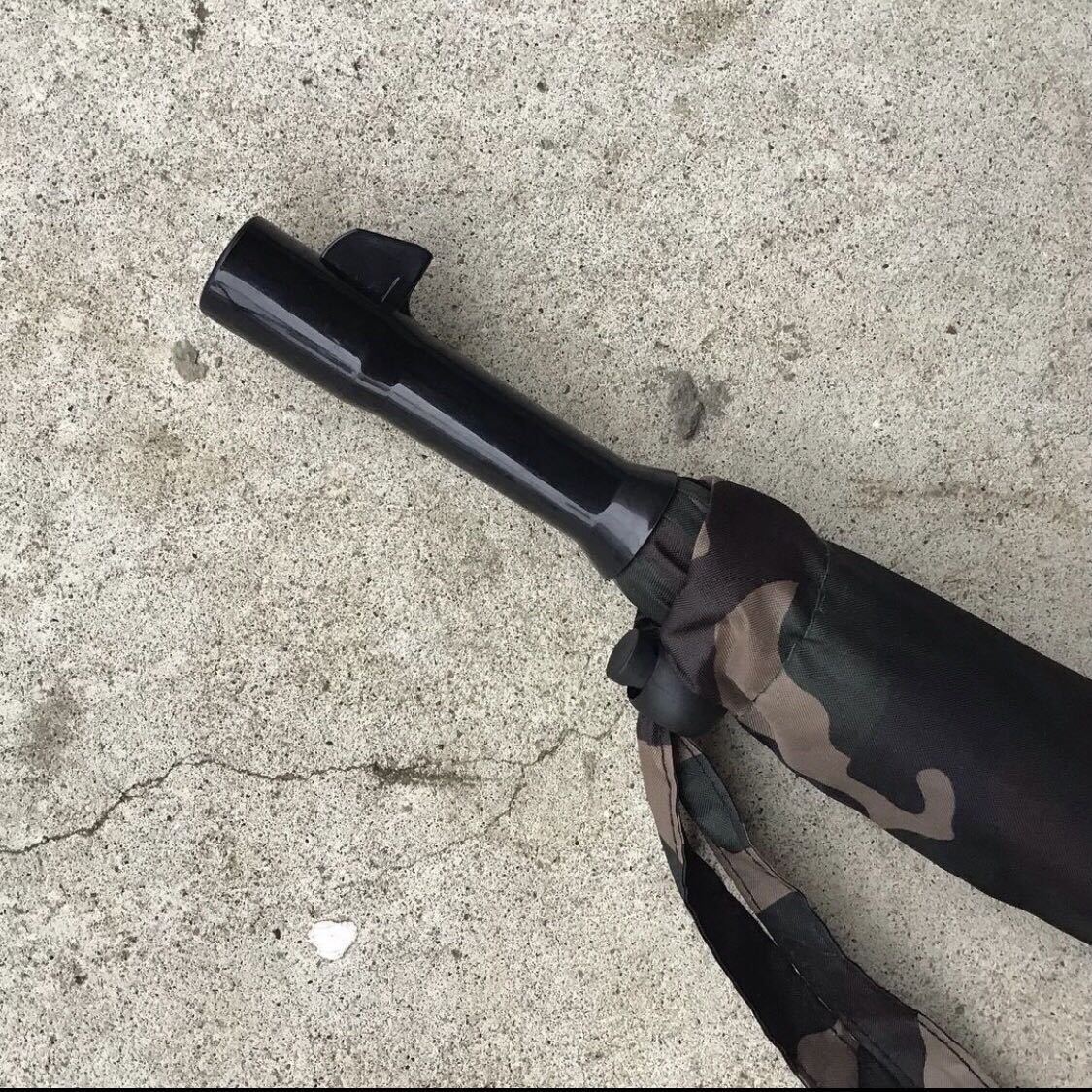 ライフル型 アンブレラ 傘 ミリタリー 銃傘 ウッドランド 迷彩 ライフル型 アンブレラ 傘 ミリタリー 銃傘 ウッドランド 迷彩