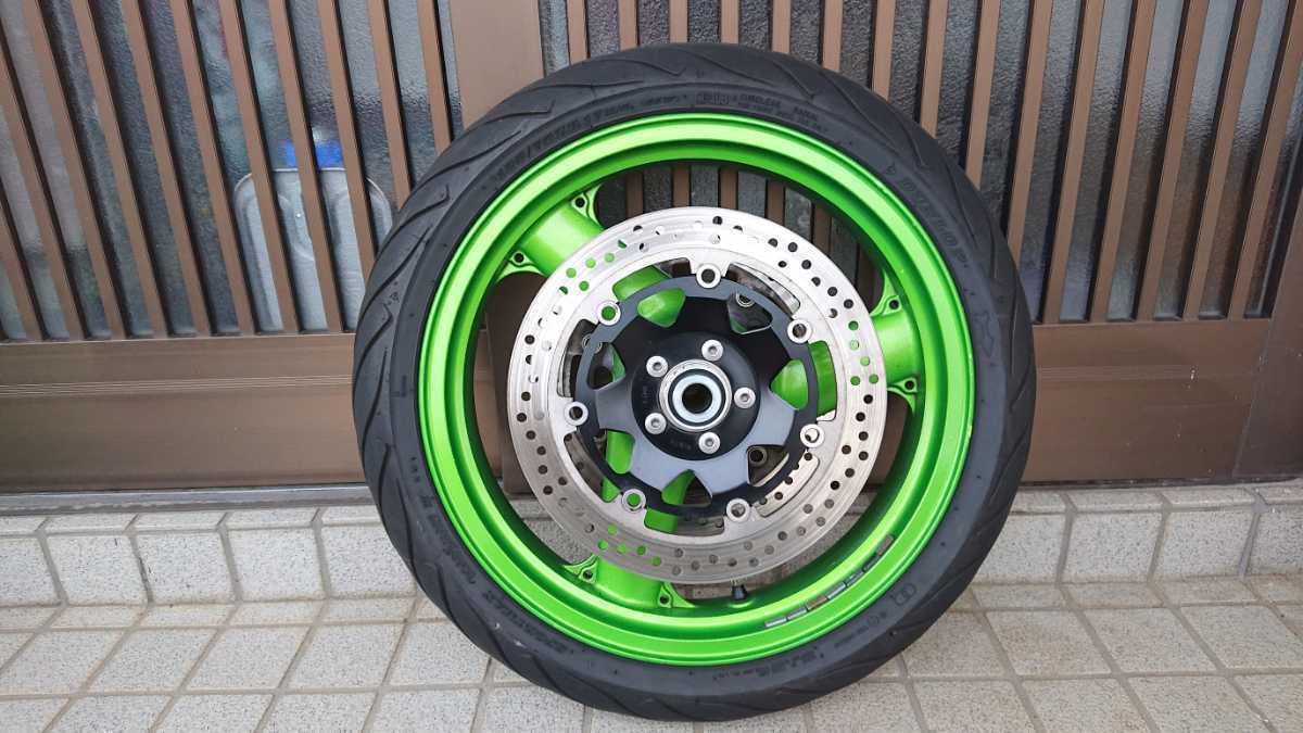 ZRX1200R 純正ホイールタイヤ フロントリアセット カワサキ (セット