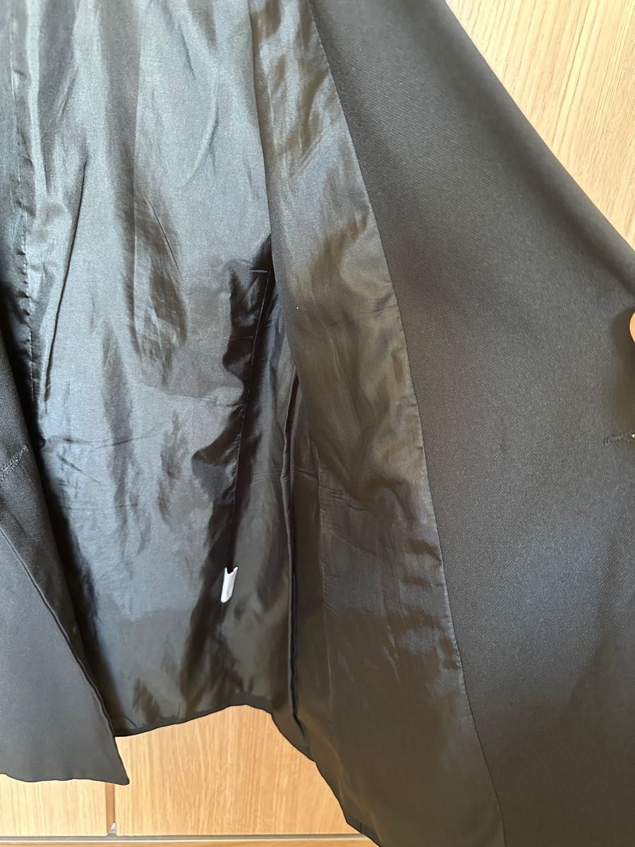オフィス　スーツ　ジャケット　レディース　ブラック　黒　M
