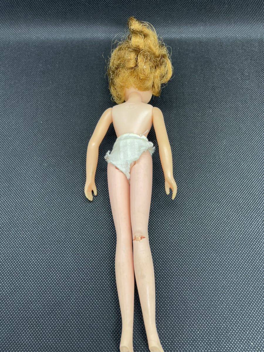 超希少!当時物 リカちゃん人形 初代?二代目?へそ有り 肩にポピー