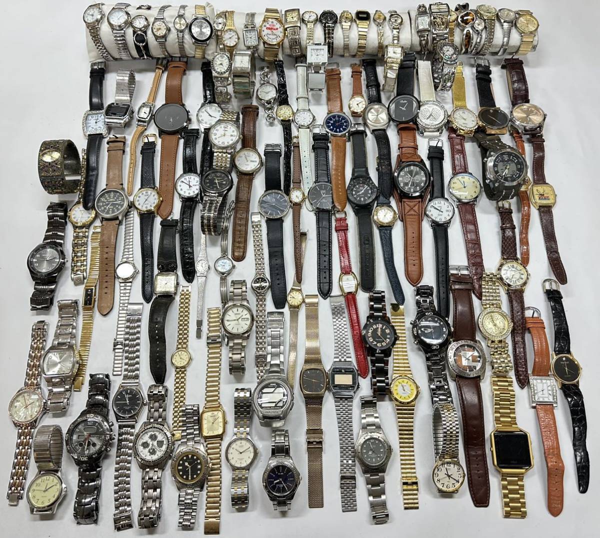 ヤフオク! - 腕時計 大量 まとめて 100本 セイコーシチズン CIT...