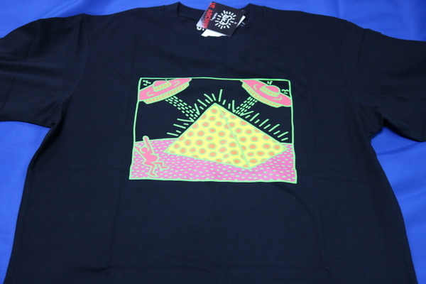 キースへリング　Tシャツ　UFO　メンズ　Ｌ　黒　Keith Haring ユニクロ　UNIQLO　新品 未使用　_画像1