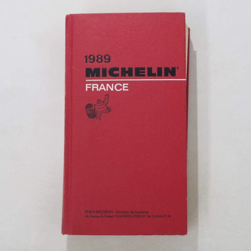 ミシュランガイド フランス 1989年 LE GUIDE MICHELIN FRANCE 洋書 古書