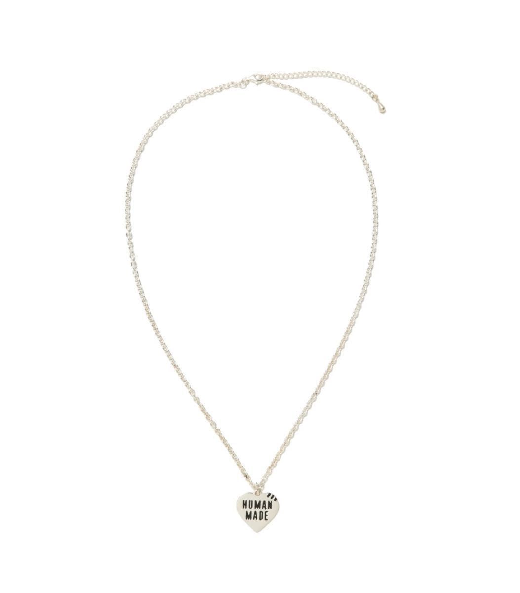 HUMAN MADE HEART SILVER NECKLACE ヒューマン メイド ハート HUMAN MADE HEART SILVER NECKLACE ヒューマン メイド ハート