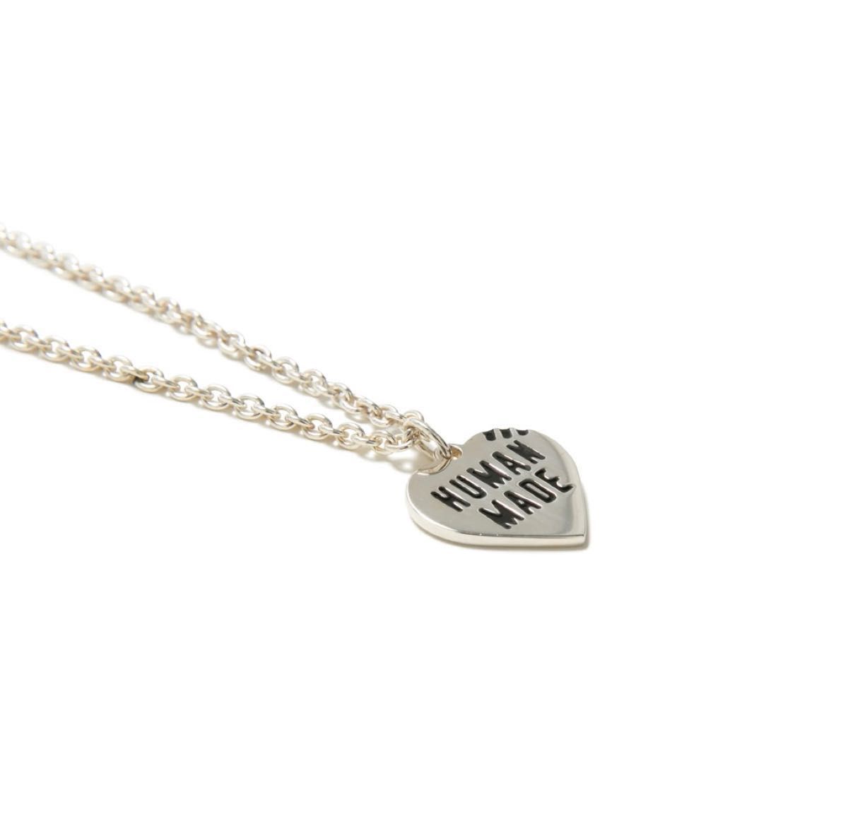 HUMAN MADE HEART SILVER NECKLACE ヒューマン メイド ハート HUMAN MADE HEART SILVER NECKLACE ヒューマン メイド ハート
