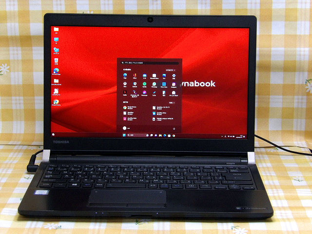 □高解像度フルHD dynabook R73/J 第7世代Core i5-7200U 8GBメモリ