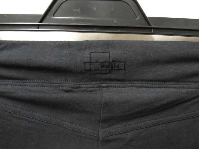 NUALAnala new goods unused BLACK CROPPED YAGI PANTS