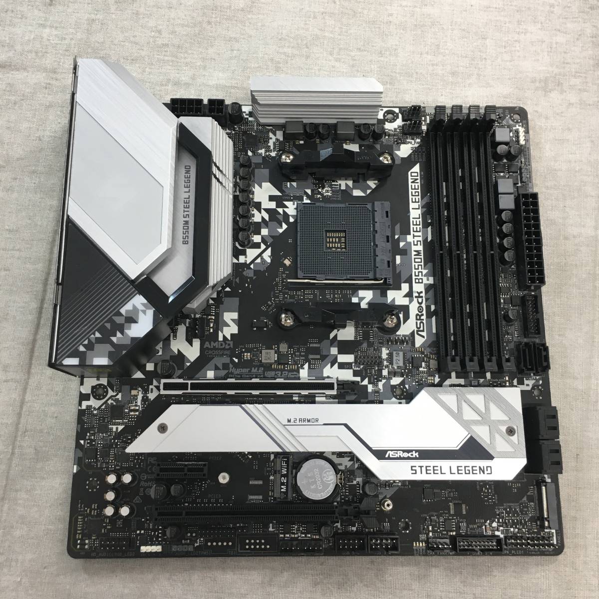 現状品 ASRock AMD Ryzen 5000シリーズ (Soket AM4)対応 B550チップ
