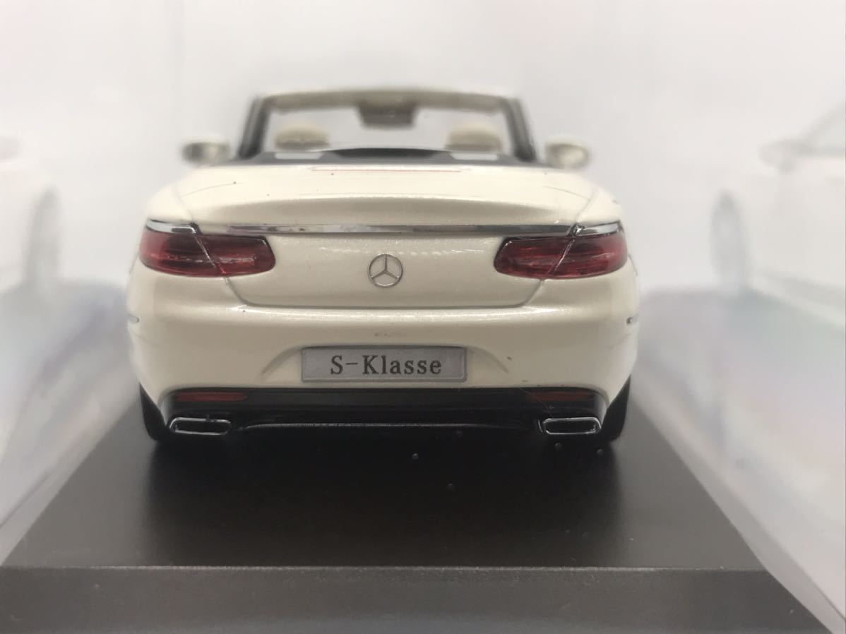 1/43 メルセデスベンツ Sクラス カブリオレ　Mercedes-Benz S-Klasse Cabriolet 特注 ミニカー　ホワイト_画像5