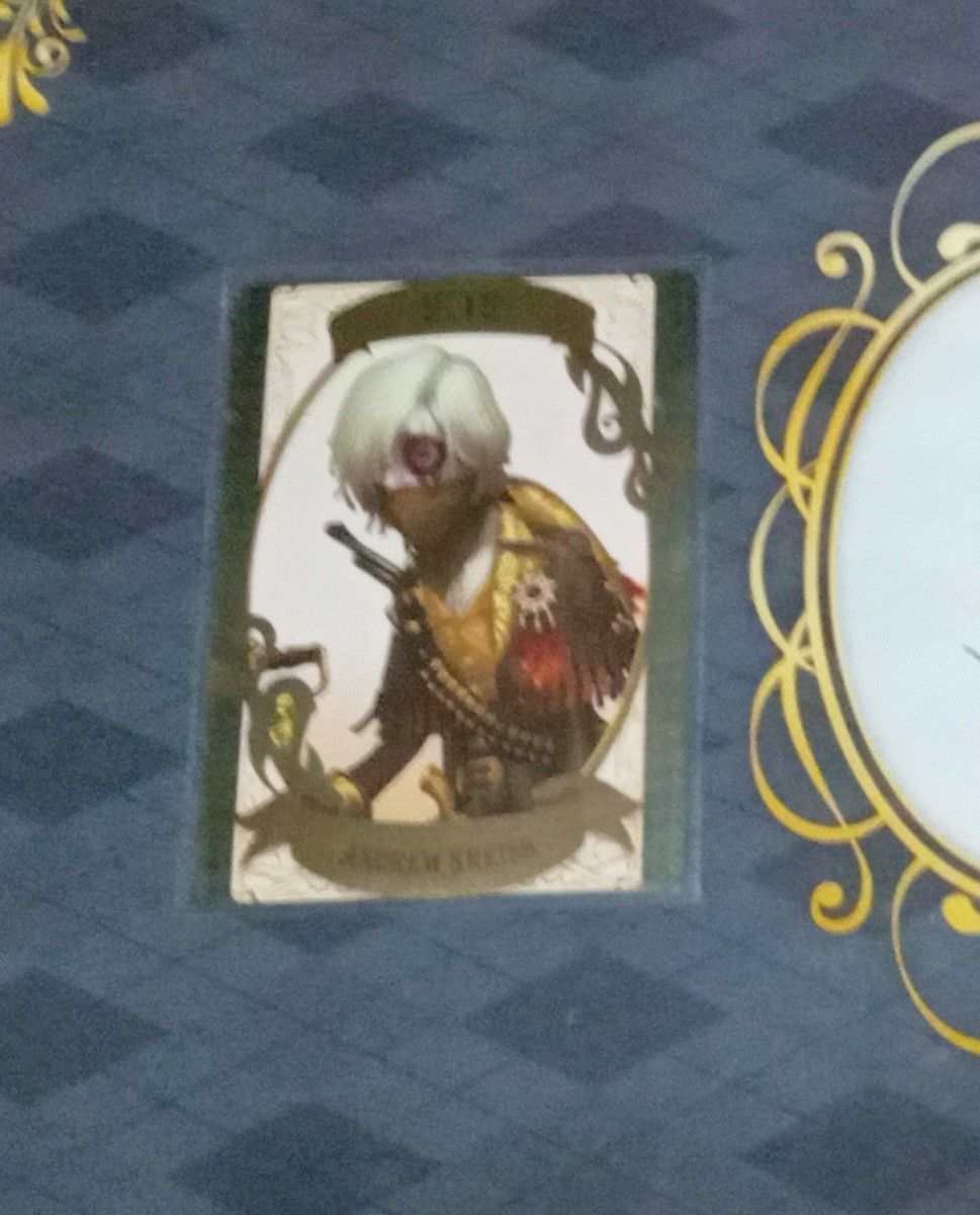 墓守(アンドルー・クレス) バースデーカード Identity V 第五人格 BUTLER’S CAFE 期間限定特典 スイパラ