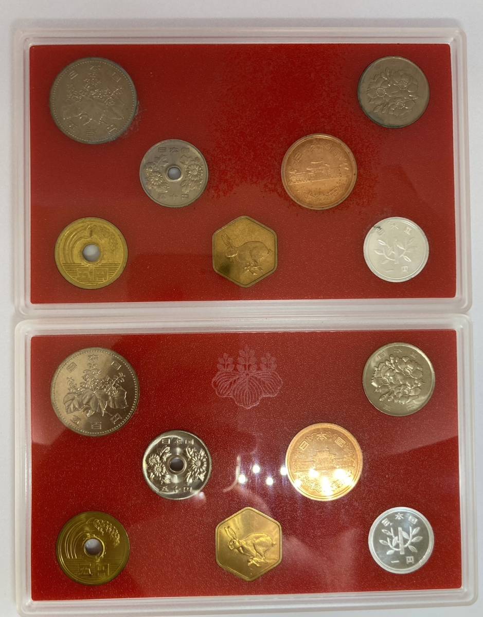 7C100】昭和62年 1987年 貨幣セット ミントセット 硬貨 造幣局 大蔵省