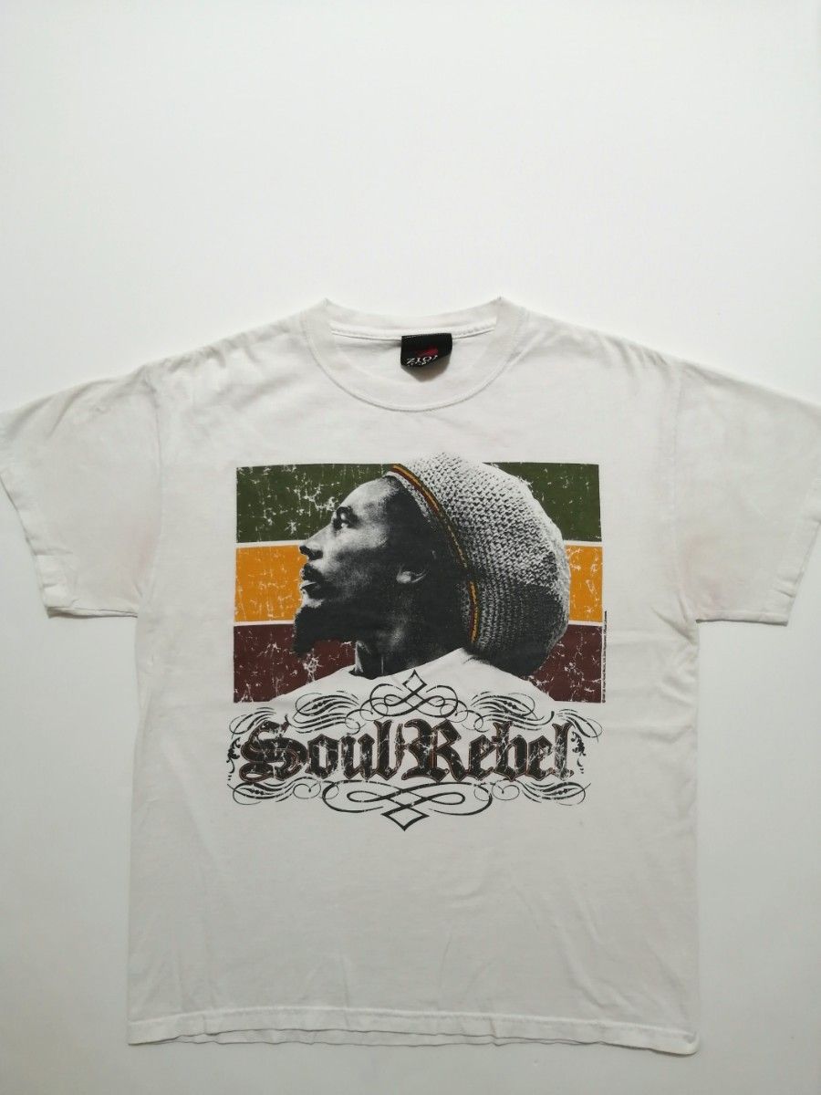 00s ZION Bob Marley ボブマーリー レゲエ フォトTシャツ M