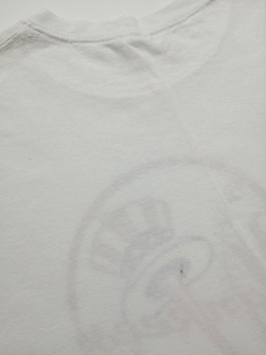 MLB ニューヨークヤンキース サトちゃん 佐藤製薬 アメリカ企業 Tシャツ アメリカ古着 白 XL
