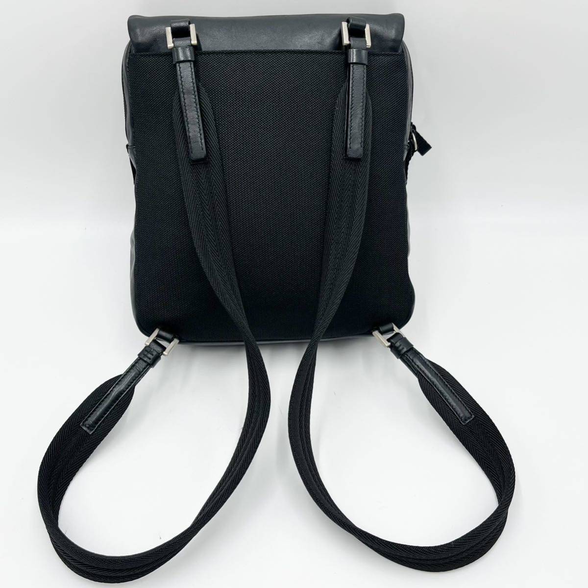 プラダ PRADA オールレザー ミニ リュックサック バックパック 本革