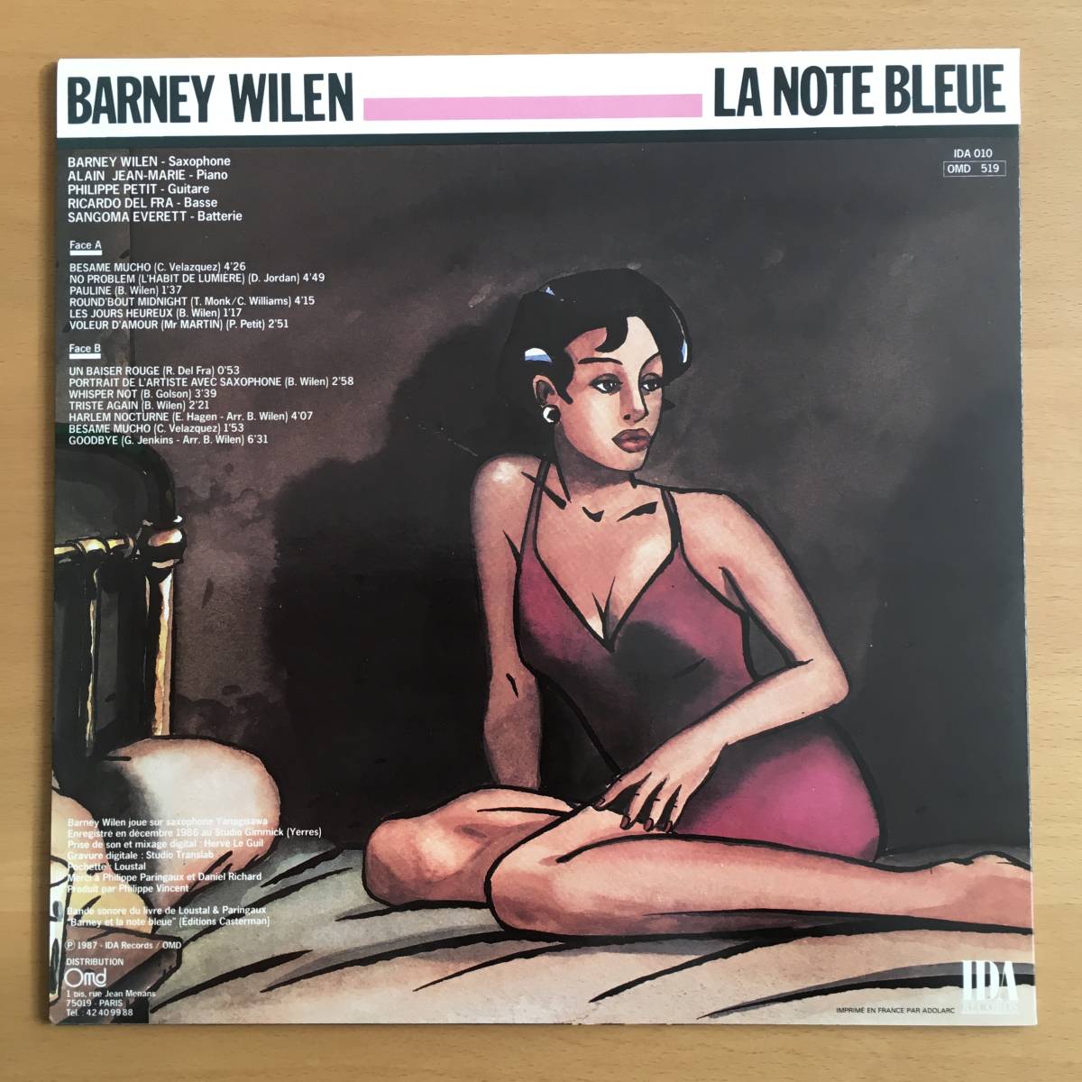 BARNEY WILEN/LA NOTE BLEUE/仏オリジナル盤LP | JChere雅虎拍卖代购