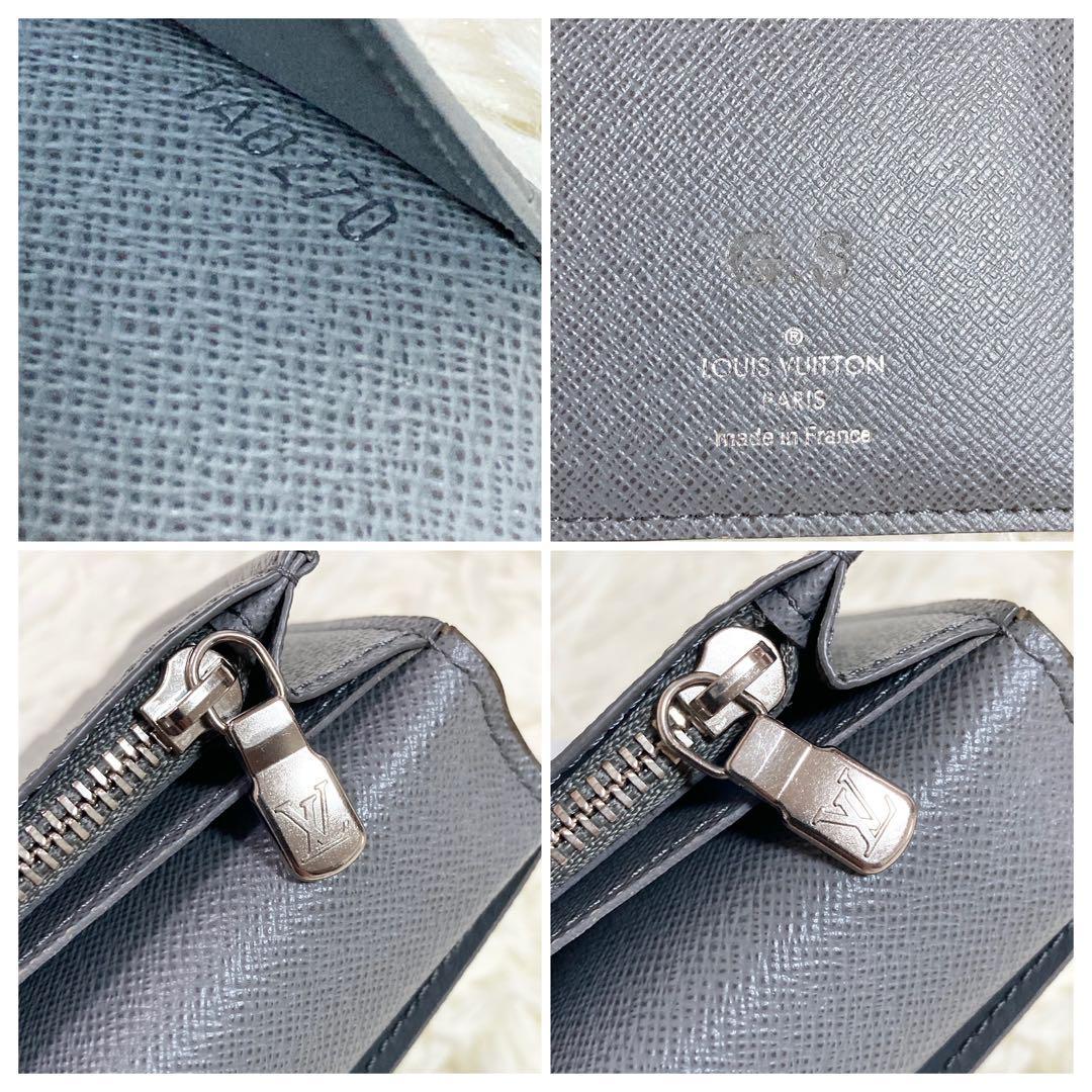 未使用級　ルイヴィトン Louis Vuitton　長財布 二つ折り財布 ポルトフォイユ ブラザ　ダミエグラフィット　シルバー金具　N60305_画像8