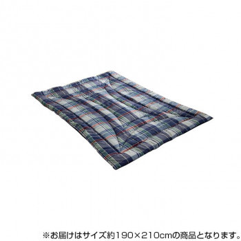 【超特価sale開催】 防ダニ 防臭 抗菌 洗える 日本製 掛け布団 6706920 約190×210cm ネイビー ダブルロング カバー付 その他 【超特価sale開催】 防ダニ 防臭 抗菌 洗える 日本製 掛け布団 6706920 約190×210cm ネイビー ダブルロング カバー付 その他