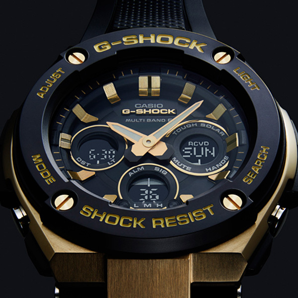 カシオ CASIO Gショック G-SHOCK アナデジ クオーツ メンズ 腕時計 GST-W300G-1A9JF ブラック 国内正規 ブラック