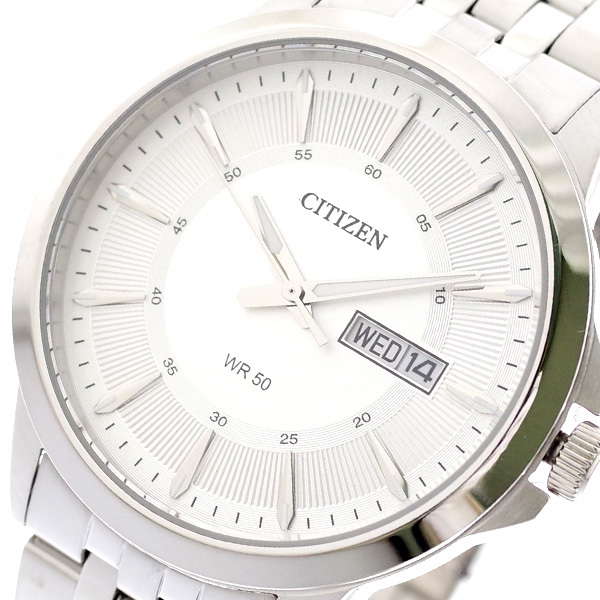爆買い!】 メンズ 腕時計 CITIZEN シチズン BF2011-51A シルバー