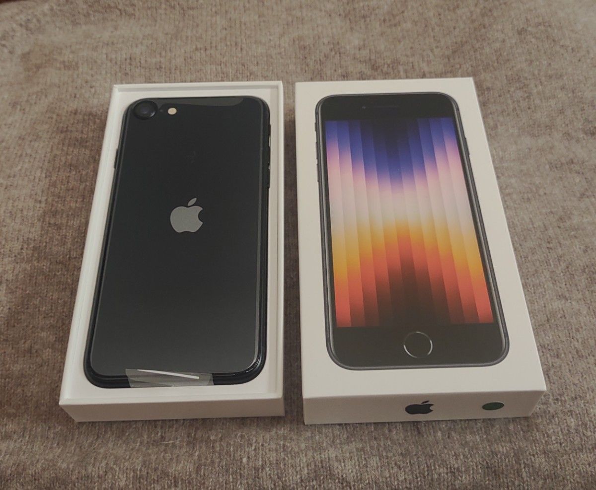 iPhone SE 第3世代 64GBミッドナイト 未使用|Yahoo!フリマ(旧PayPay