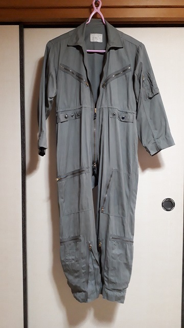 購入特典有り 希少 自衛隊 航空服 夏 フライト 4号 オーバーオール