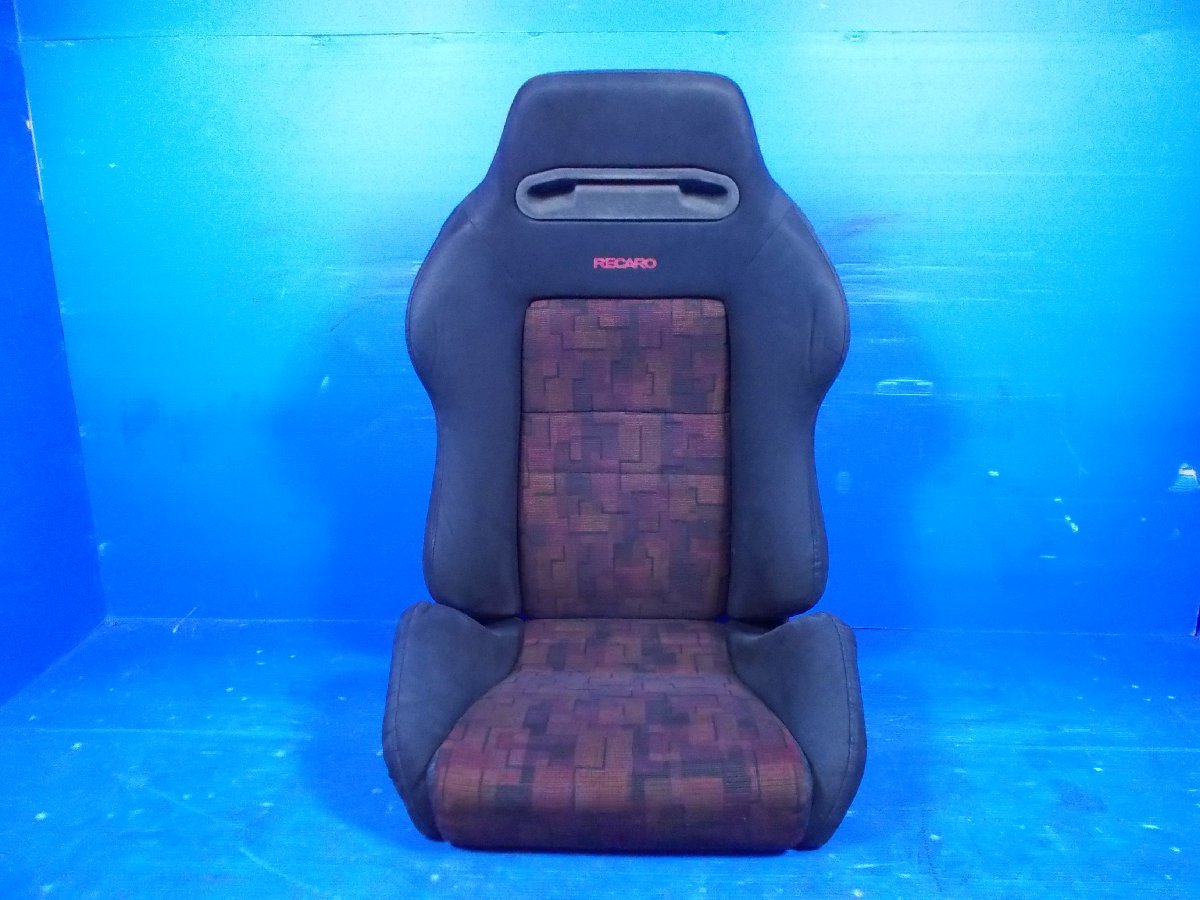 S【1349】ランエボ4 純正 RECARO SR3 助手席用 セミバケットシート