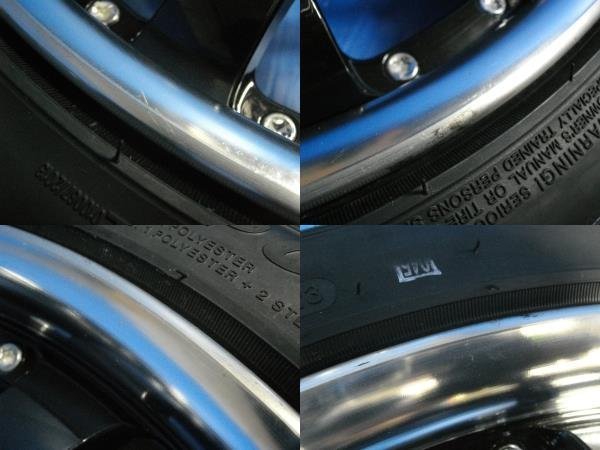 【H】Carlsson CR1/11RS ブラックエディション 20インチ 8.5J +40 5H PCD114.3 APTANY 245/35R20 海外製新品タイヤ付き 4本セット_画像5