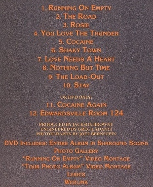 CD+DVD AUDIO высококачественный звук 5.1 Surround есть * Jackson * Brown /Running On Empty*Jackson Browne/... Runner 