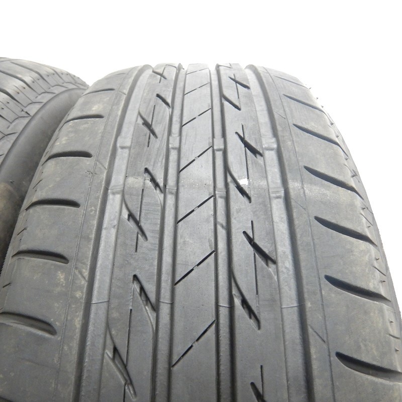 中古タイヤ 215/60R17 サマータイヤ BRIDGESTONE NEXTRY 2本セット C-HR アルファード エスティマ ヴェルファイヤ 中古 17インチ_画像4