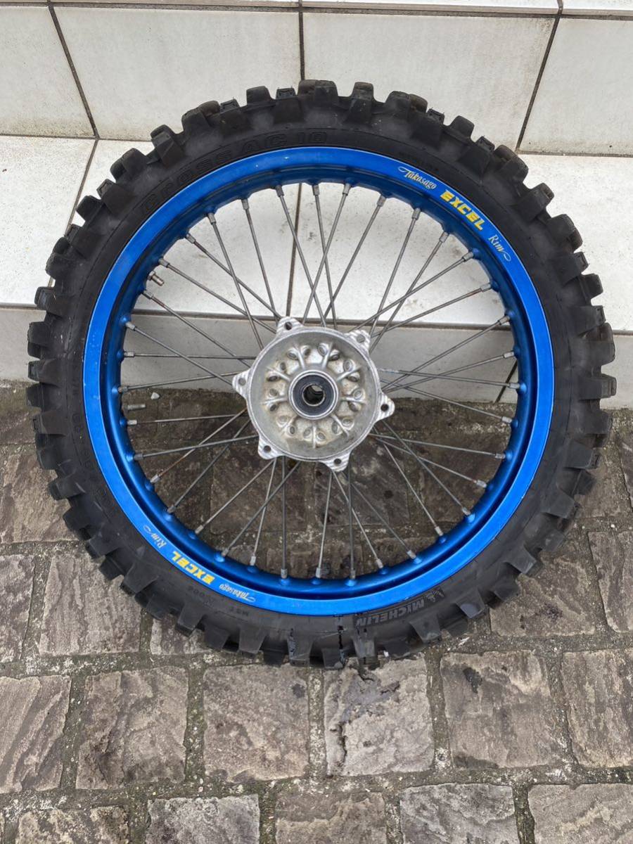 KDX 200SR リアホイール EXCEL リム takasago DID タイヤはおまけ(リア