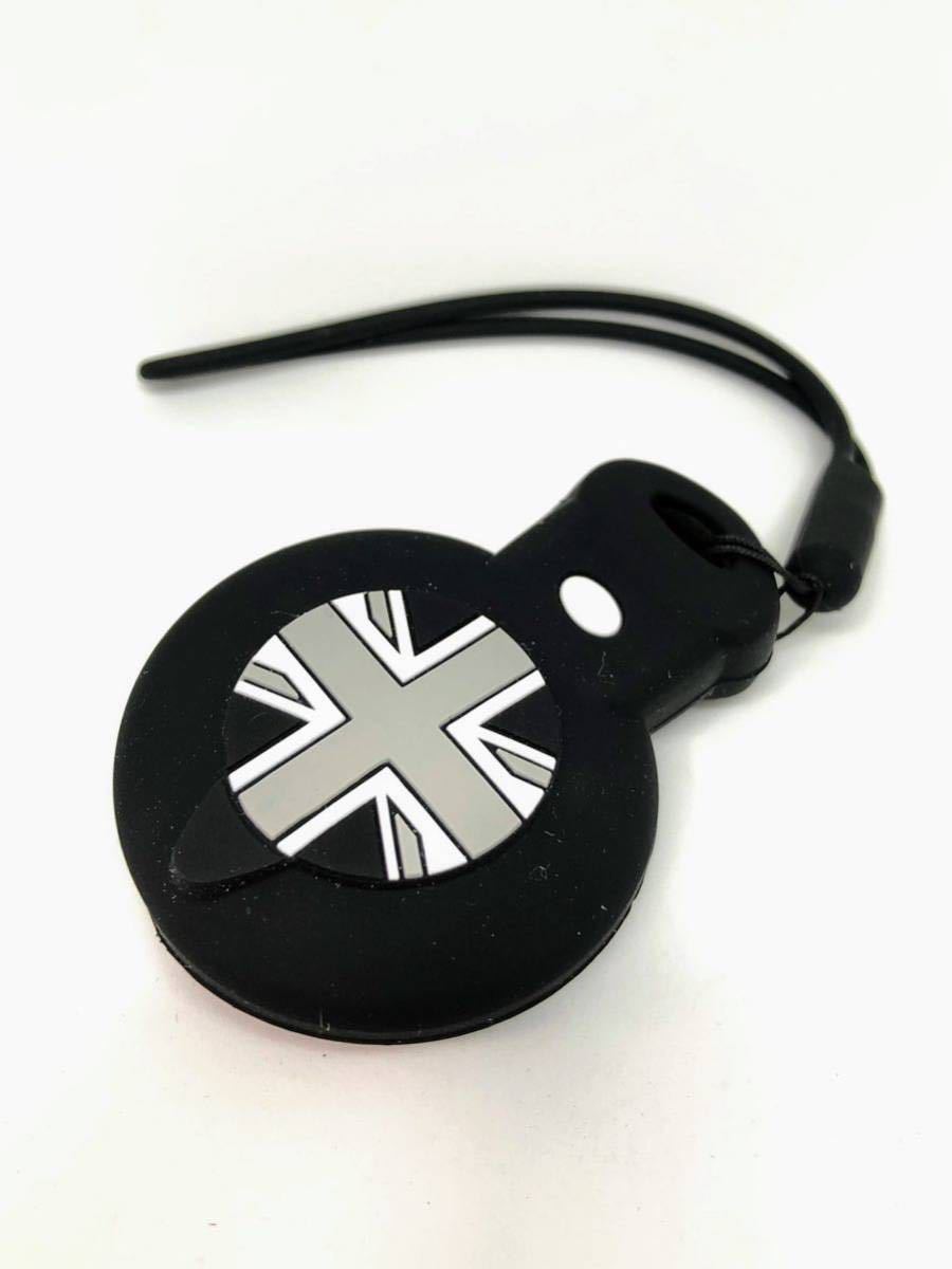 c key cover case MINI black gray Union Jack silicon Mini keyless key key cover Cooper S JCW one R60 crossover 