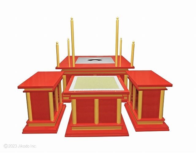 100%本物 【寺院仏具】朱塗り 慈光型の椅子式護摩壇3.5尺セット(天板に60cm角ステンレスプレート付)国内自社工場制作(受注生産品)(商品番号10239s) 仏具一般 100%本物 【寺院仏具】朱塗り 慈光型の椅子式護摩壇3.5尺セット(天板に60cm角ステンレスプレート付)国内自社工場制作(受注生産品)(商品番号10239s) 仏具一般