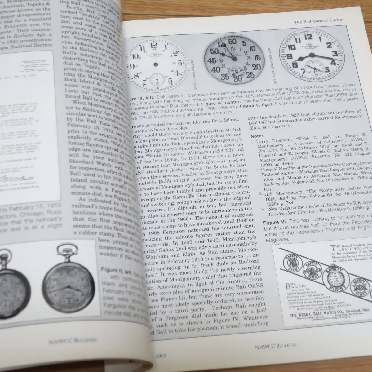 アメリカ NAWCC BULLETIN 古典時計協会 2002年12月 No.341 National Association of Watch and Clock Collectors 腕時計 懐中時計 鉄道時計_画像6